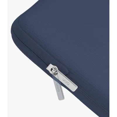 UNIQ Cyprus Ridge Edition Water-Resistant Neoprene Laptop Sleeve For MacBook Neo 13" | Air 13" - Blue